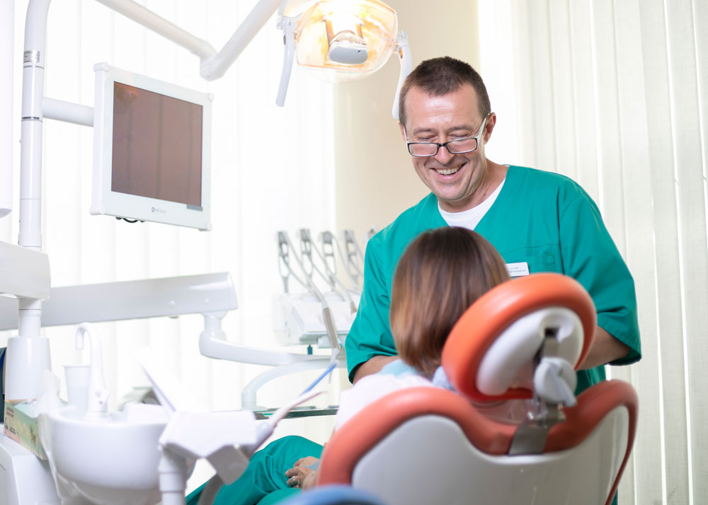 dental healthcare website photography