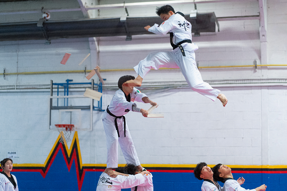 Taekwondo Peace Corps Demonstration Team Dublin event sport photography